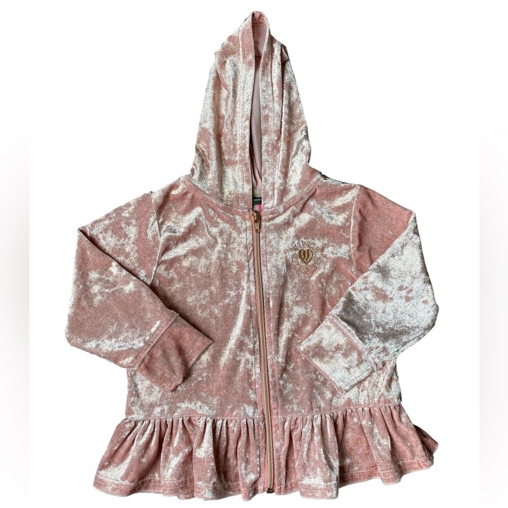 Vince Camuto Pink Velvet Sweatershirt Size 3T